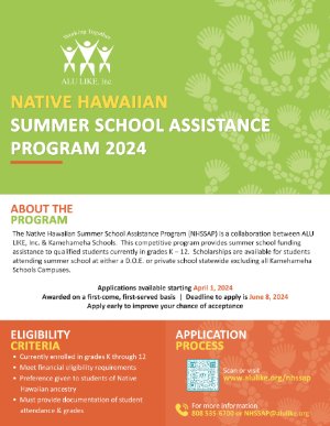 Summer School Scholarships