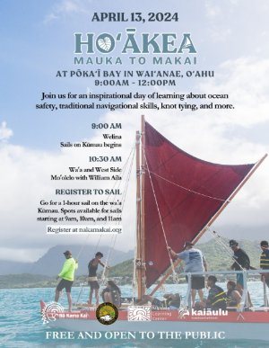Hoʻākea at Pōkaʻī Bay